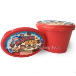260ml IML container with lid