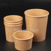 ice cream kraft paper tub