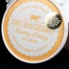 gold foil stamp paper lid