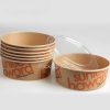 paper snack food bowls