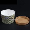 different size ripple paper tub