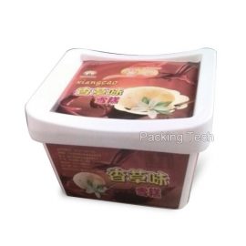 500ml square ice cream tub