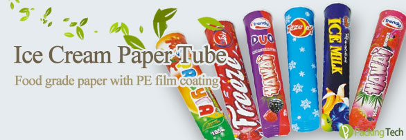 ice cream paper tube